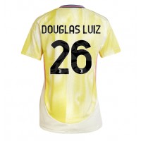 Camiseta Juventus Douglas Luiz #26 Visitante Equipación para mujer 2024-25 manga corta